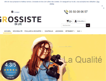 Tablet Screenshot of grossiste-en-live.com